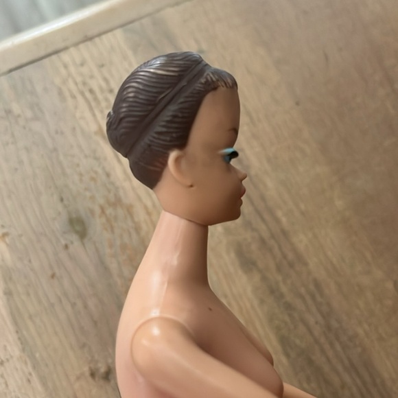 Vintage “Midge” Barbie Doll Painted Hair 11.5” Brunette Mattel Straight Leg - Picture 7 of 9